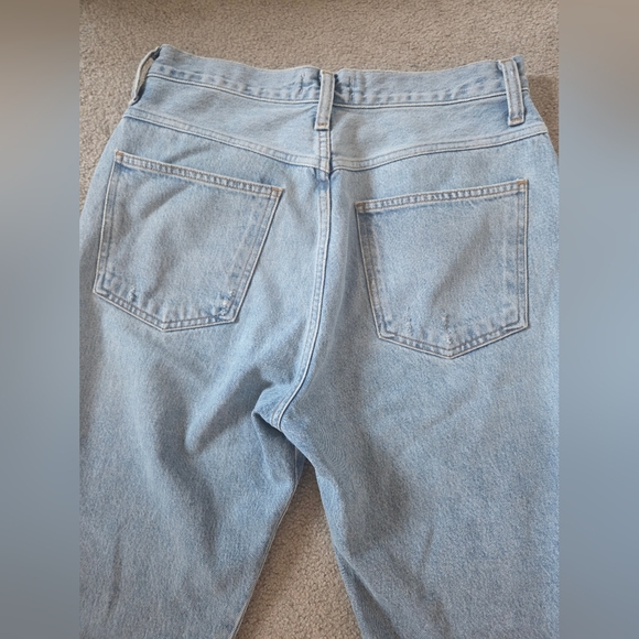 Agolde Pinch Waist High Rise Kick Jeans In Riptide - Picture 9 of 9